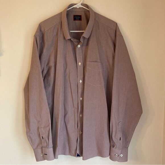 UNTUCKit Men’s wrinkle free plaid gingham button downs size XXXL. GUC! - Picture 1 of 10
